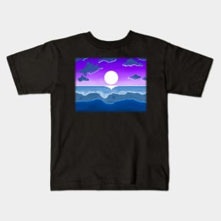 Moon Night Kids T-Shirt